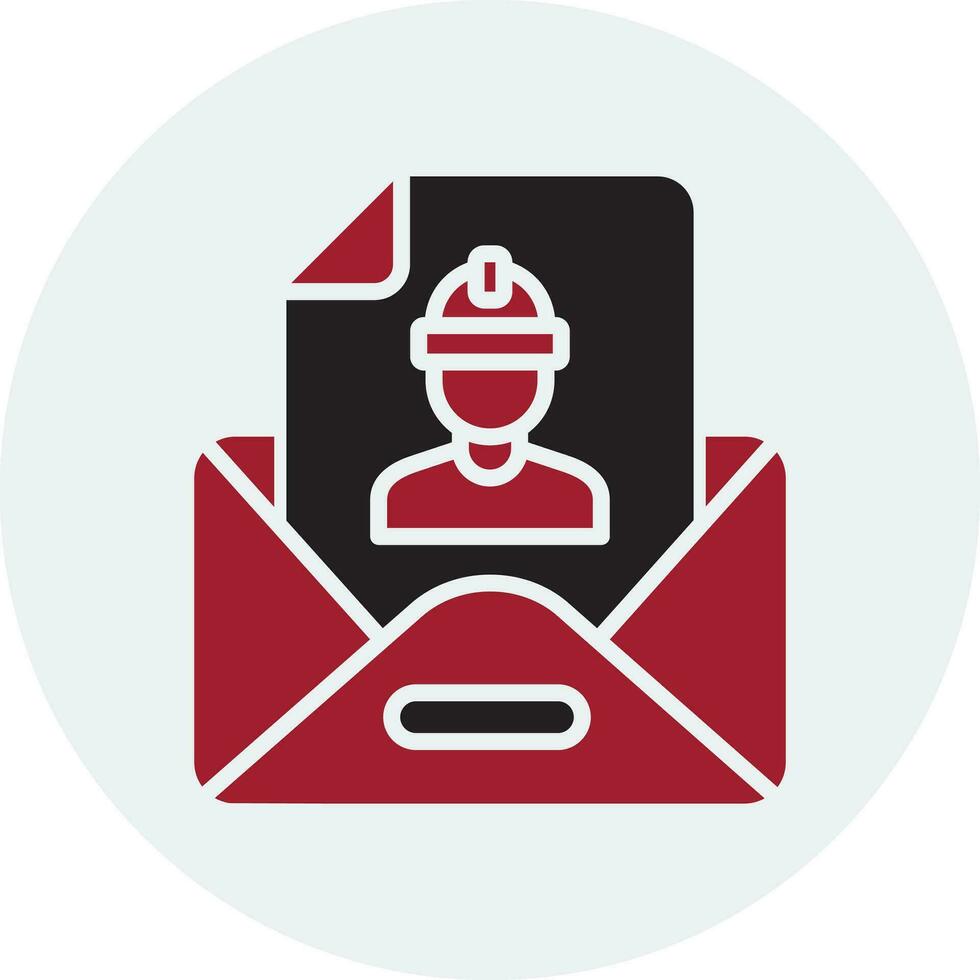 Recommendation Letter Vector Icon