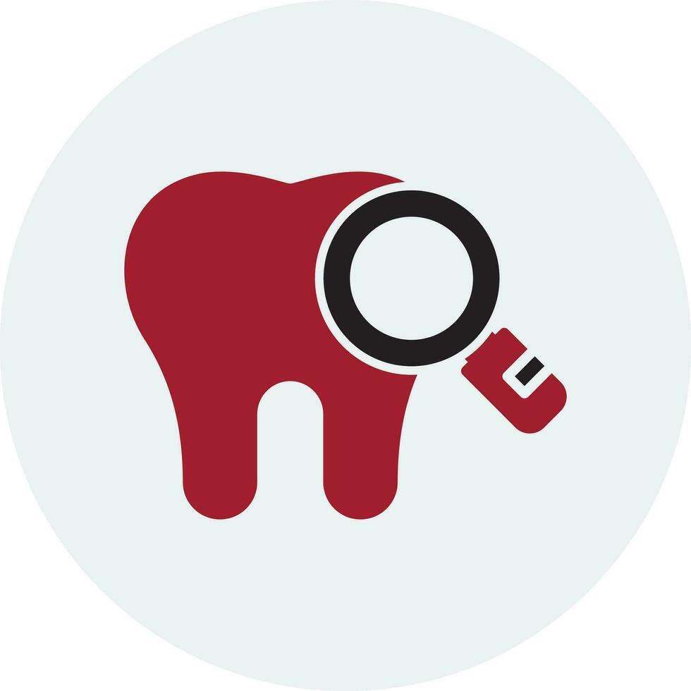 Dental Checkup Vector Icon