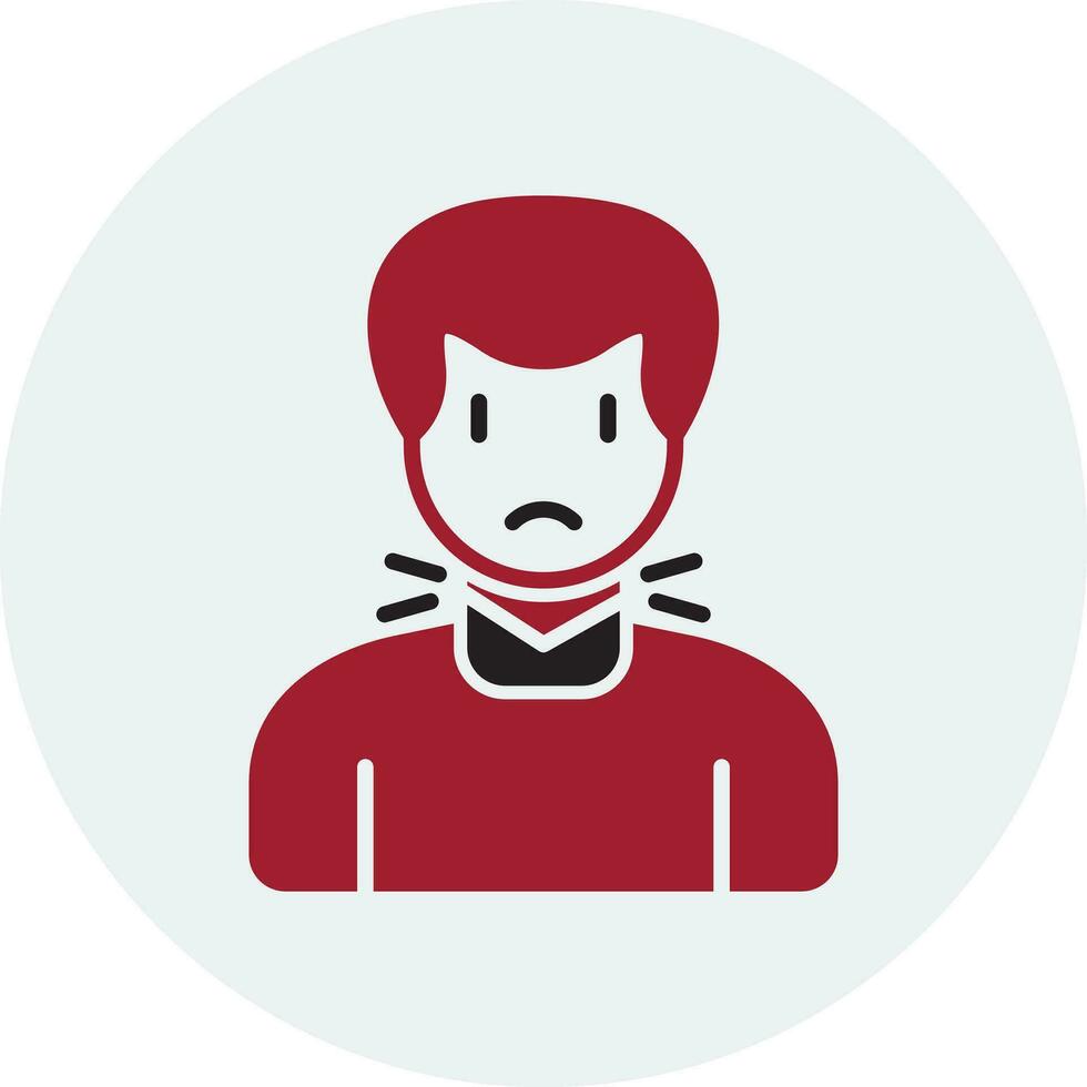 Thyroid Vector Icon