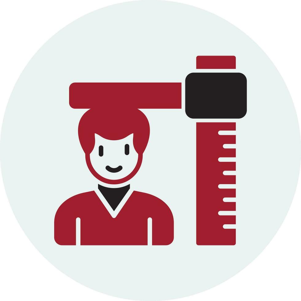 Height Vector Icon