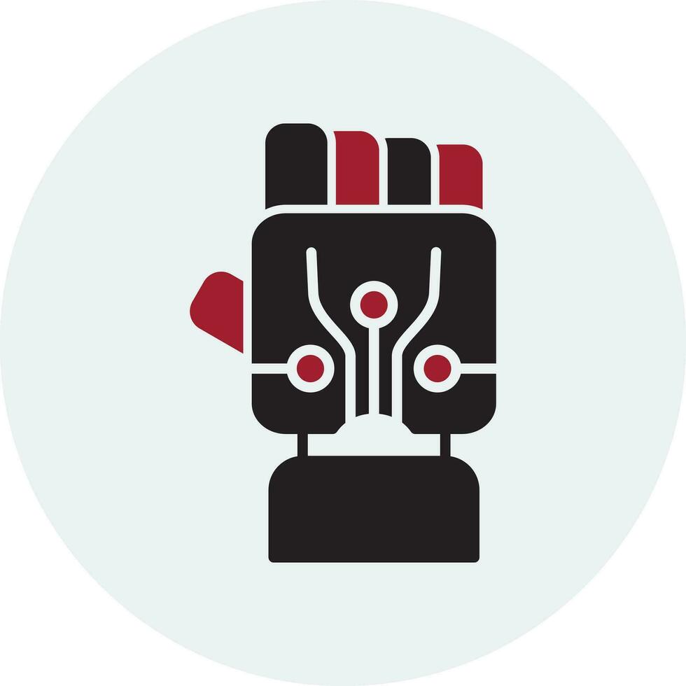 Bionic Hand Vector Icon