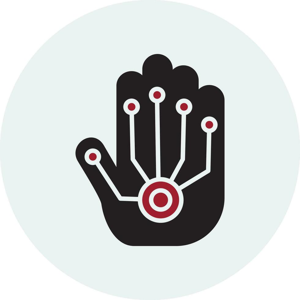 Wired Gloves Vector Icon