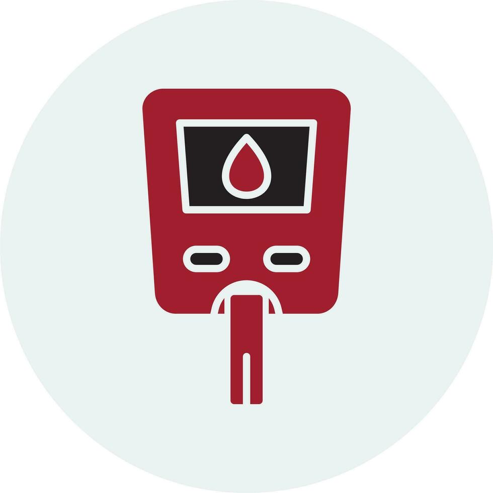 Glucose Meter Vector Icon