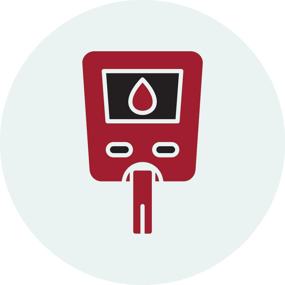 Glucose Meter Vector Icon