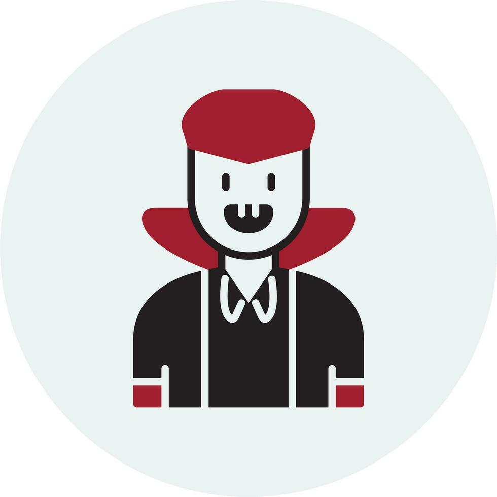 Dracula Vector Icon