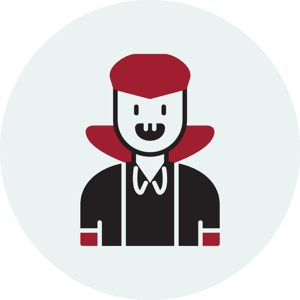 Dracula Vector Icon