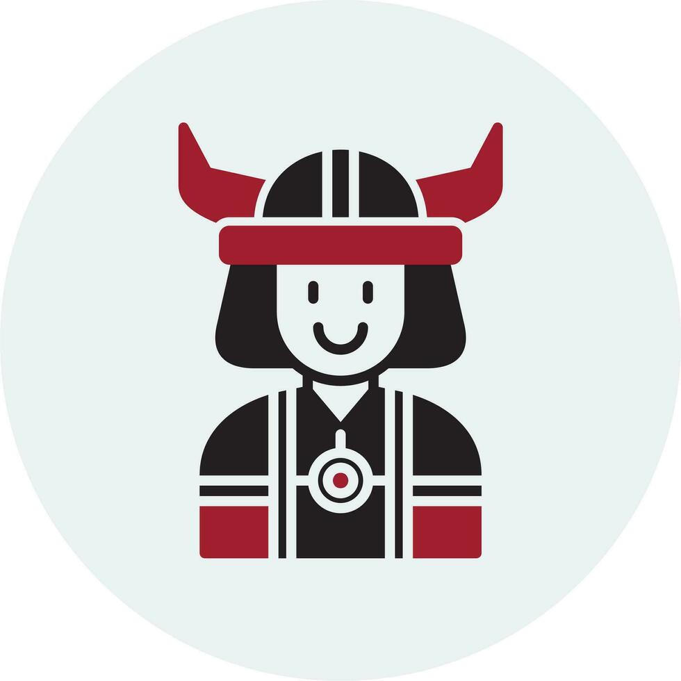 Viking Vector Icon