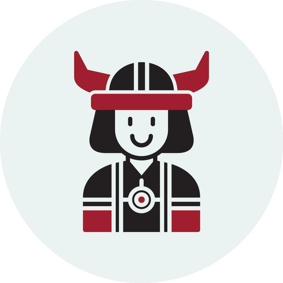 icono de vector vikingo