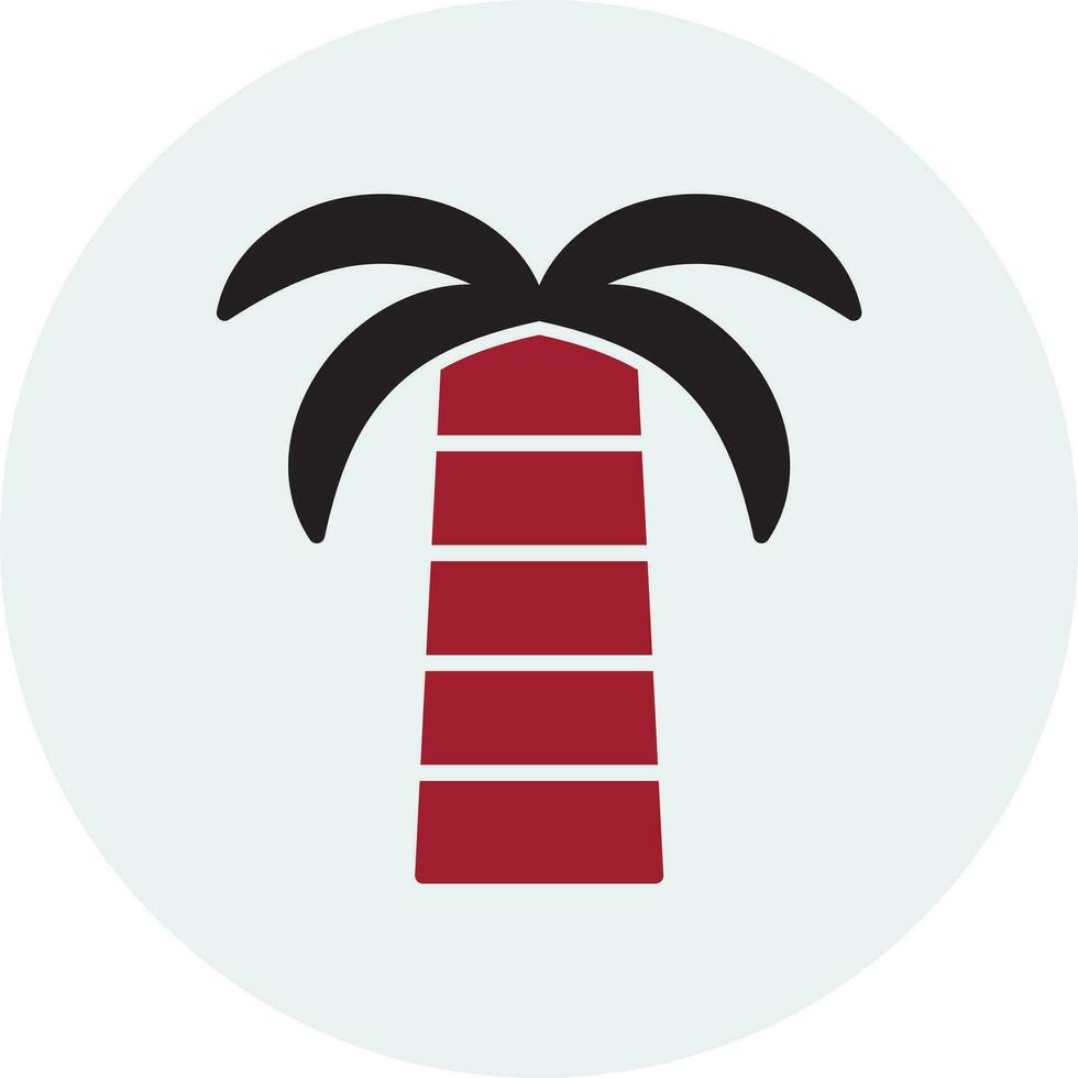 Coconut Palm Vector Icon