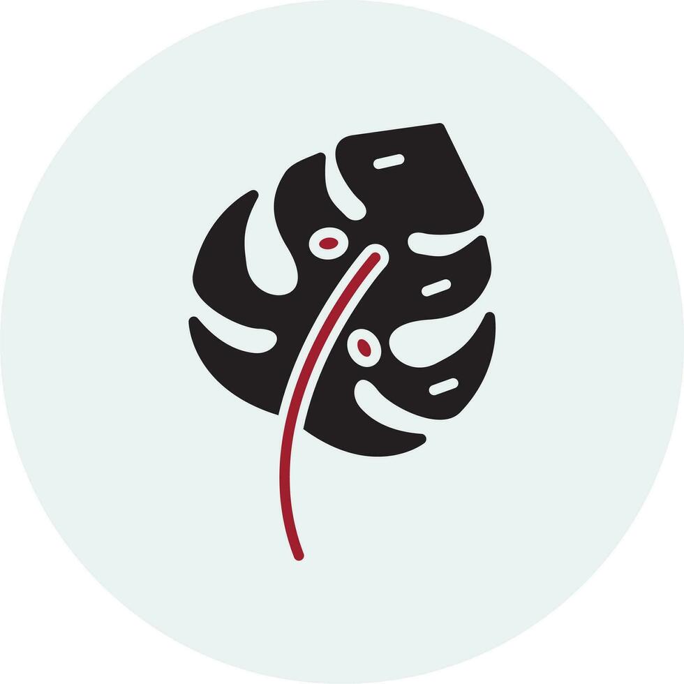 Monstera Deliciosa Vector Icon