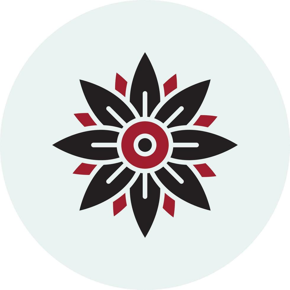 Chrysanthemum Vector Icon