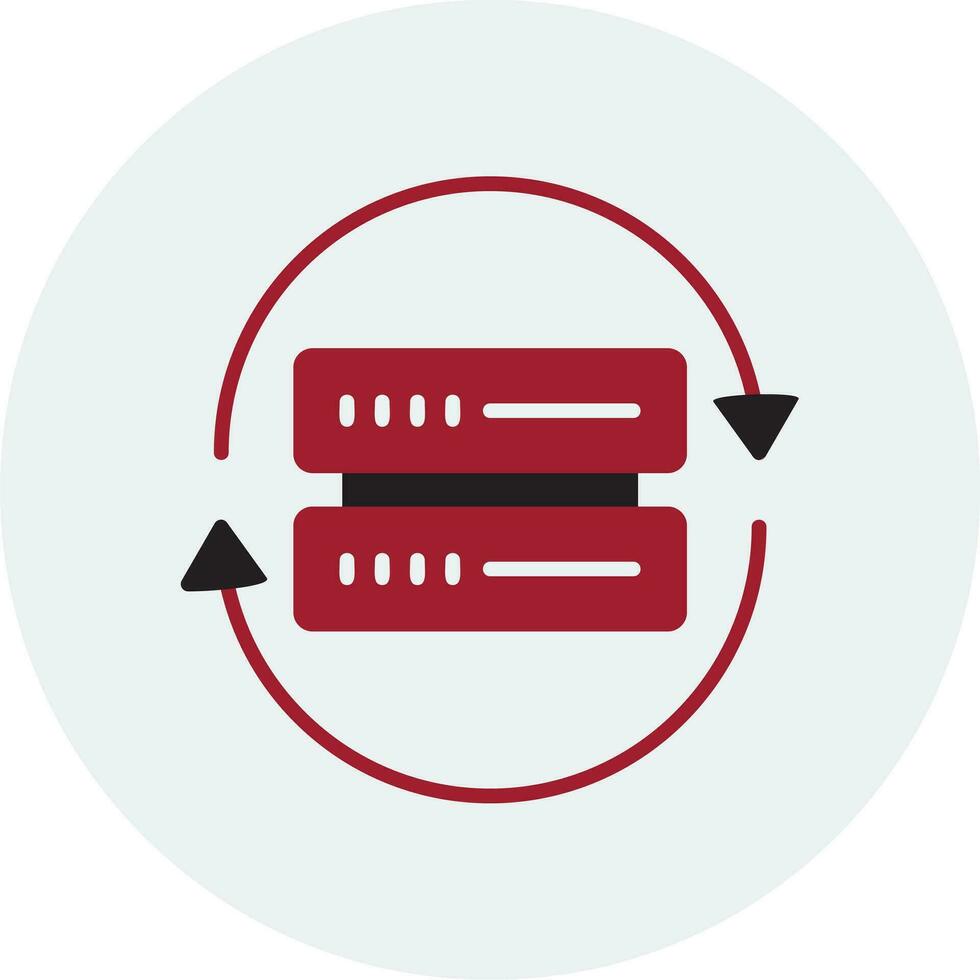 Data Transformation Vector Icon