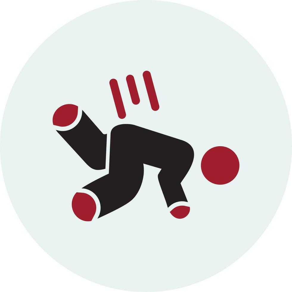 Falling Down Vector Icon
