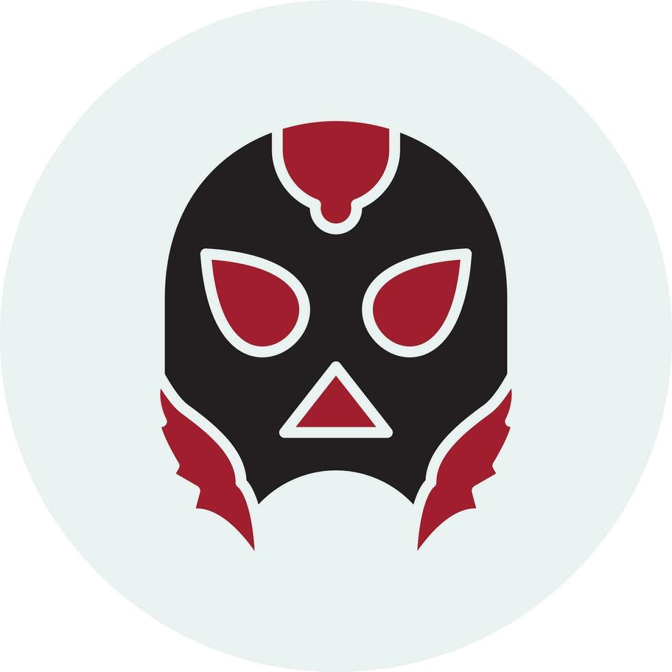 lucha mascaras vector icono