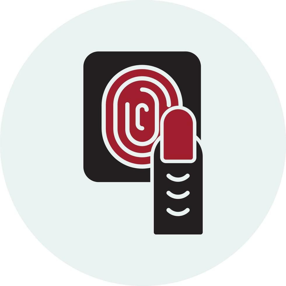 Biometric Vector Icon