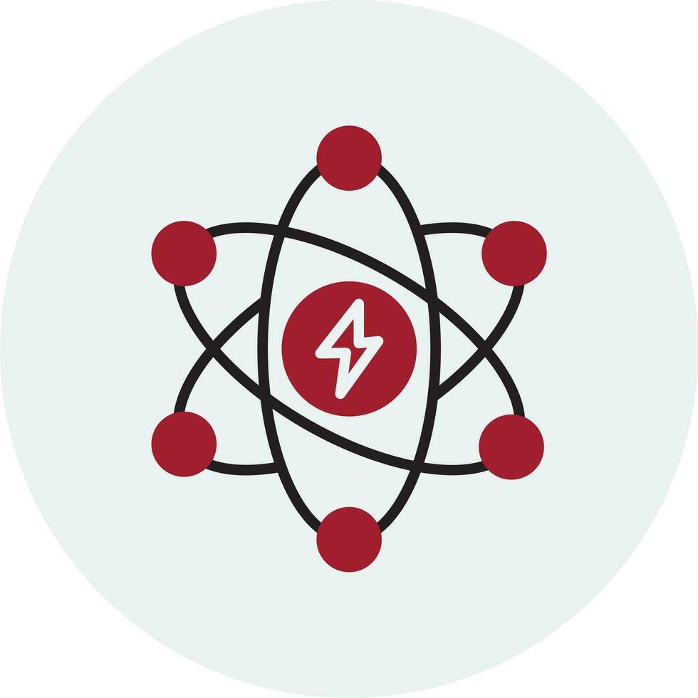 Atomic Energy Vector Icon