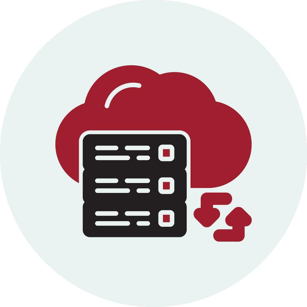 Data Storage Vector Icon