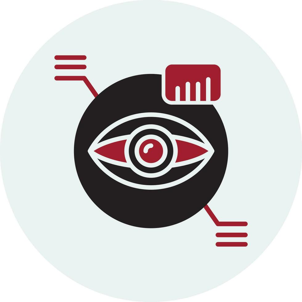 Eye Scanner Vector Icon