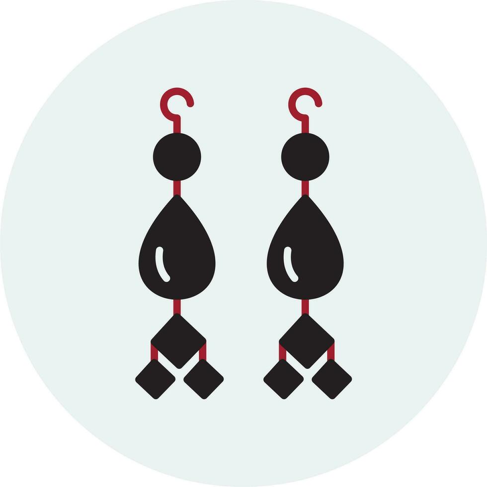 Earrings Vector Icon