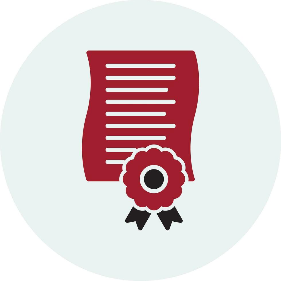 Certificate Vector Icon