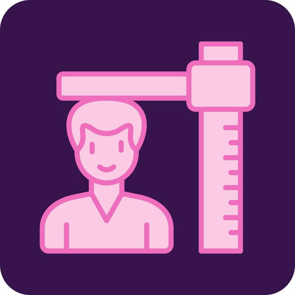 Height Vector Icon