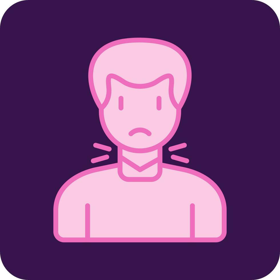 Thyroid Vector Icon