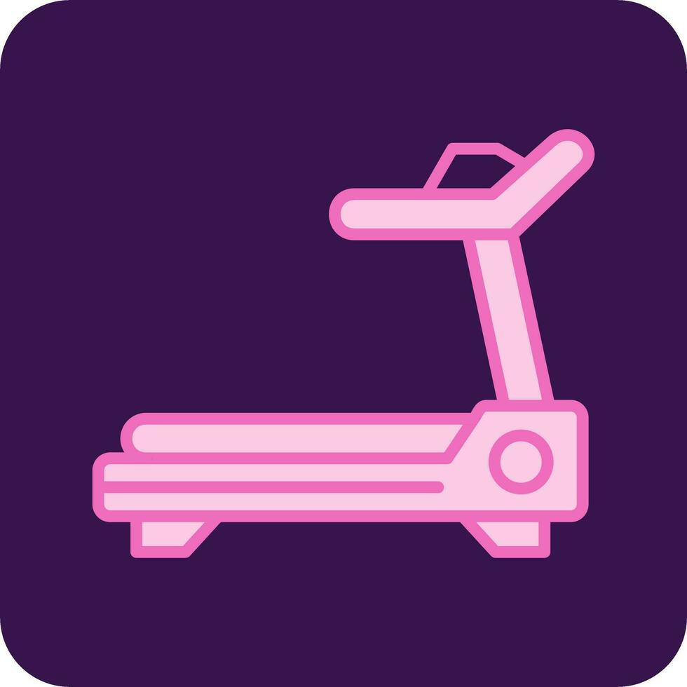 Treadmill Vector Icon