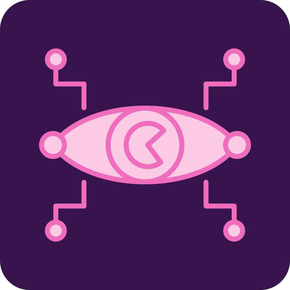 Bionic Eye Vector Icon