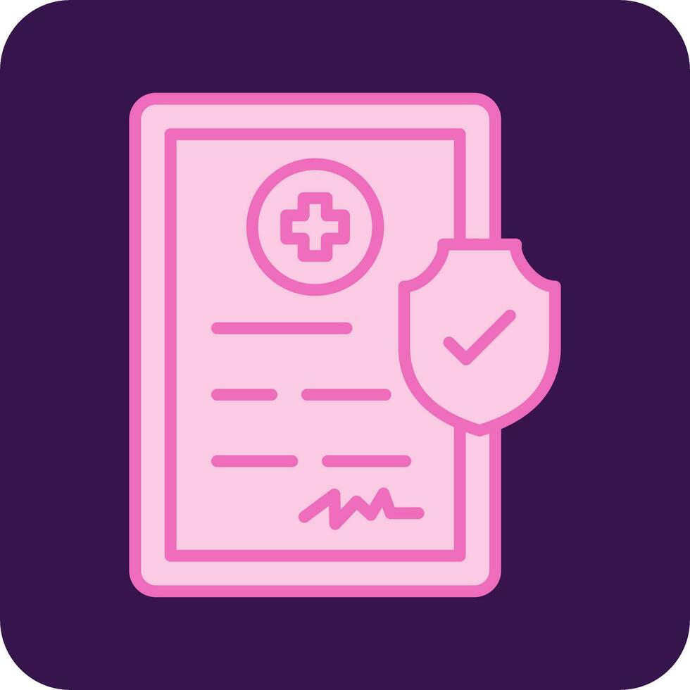 Health Insurance Vector Icon