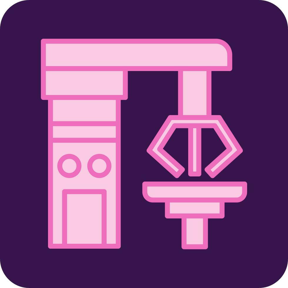 robotic surgery Vector Icon