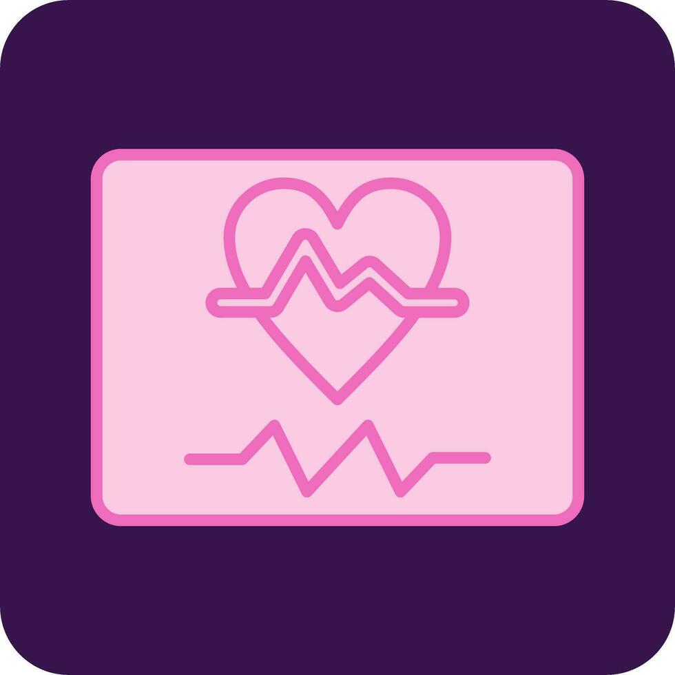 Ecg Vector Icon