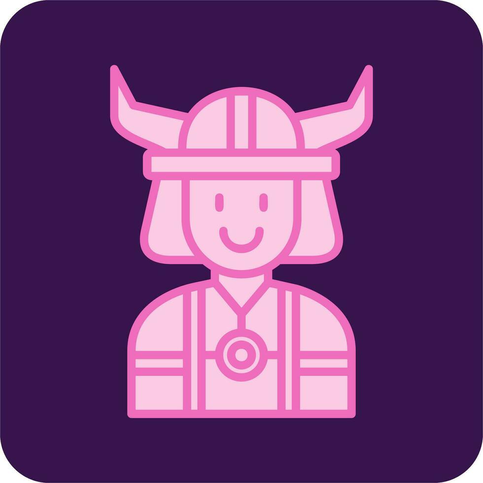 icono de vector vikingo