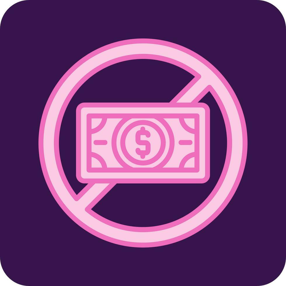 No Money Vector Icon