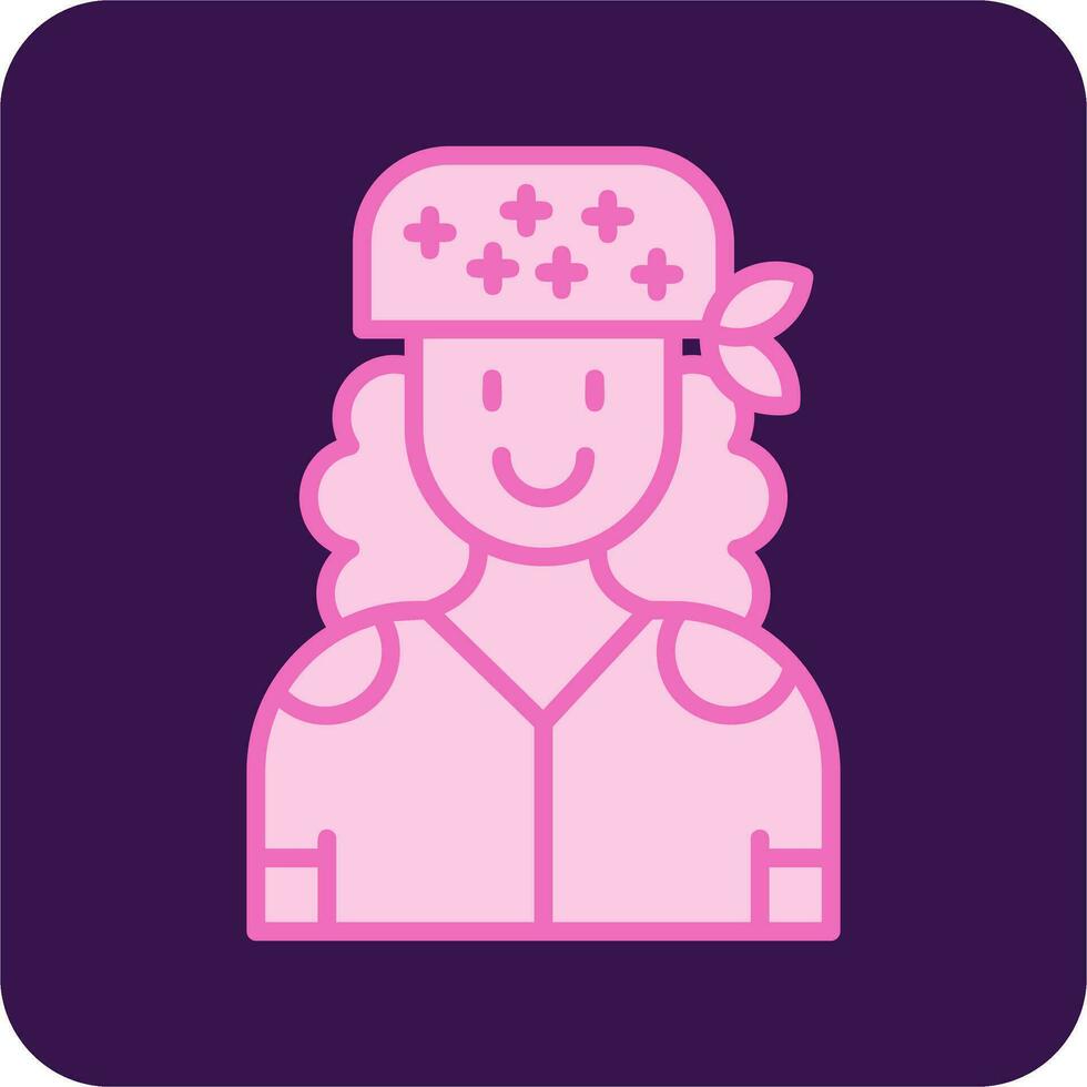 Biker Vector Icon
