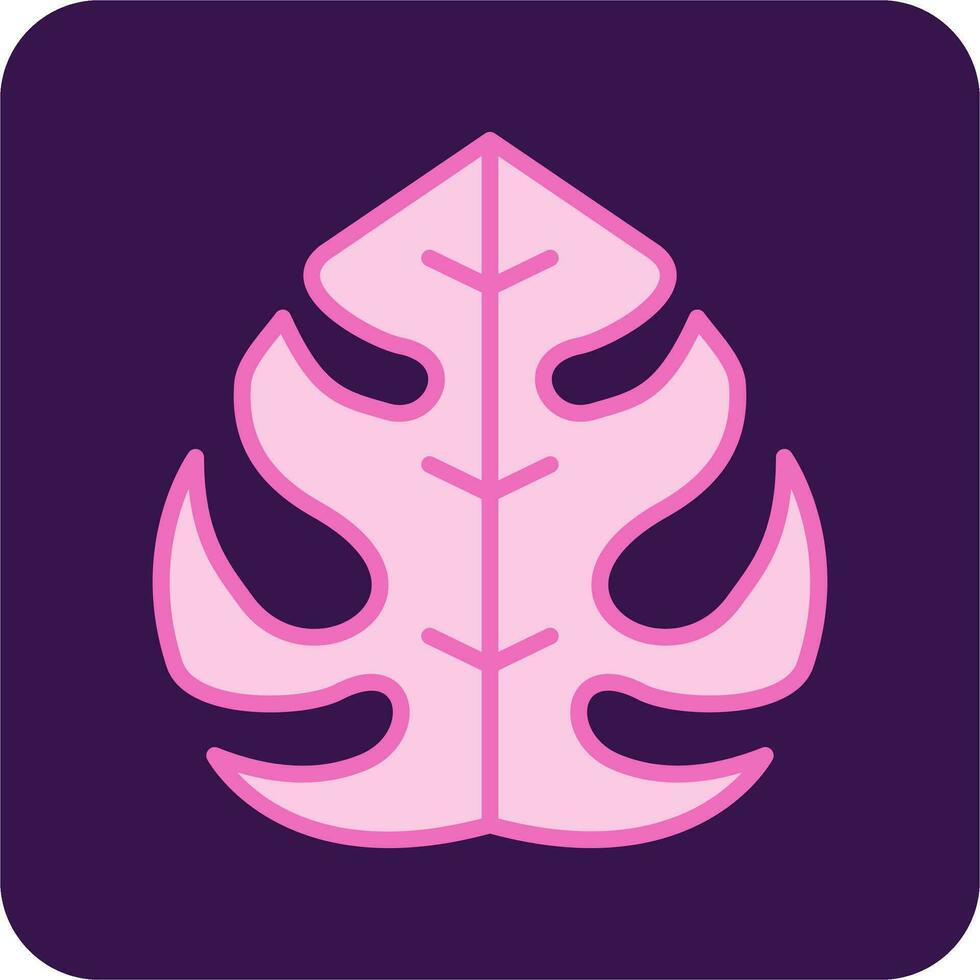 Philodendron Vector Icon