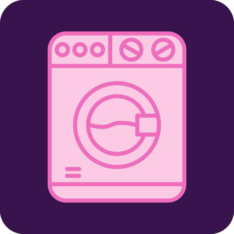 Washing Machine Vector Icon