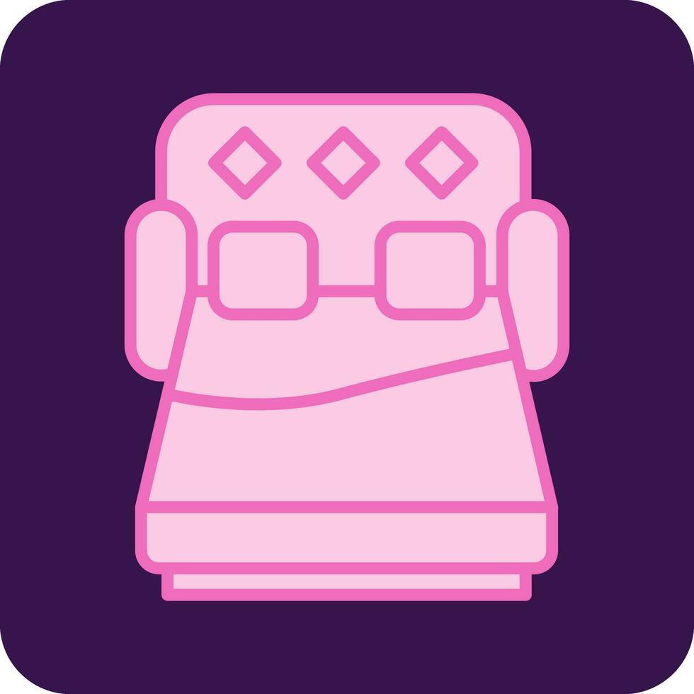 Sofa Bed Vector Icon