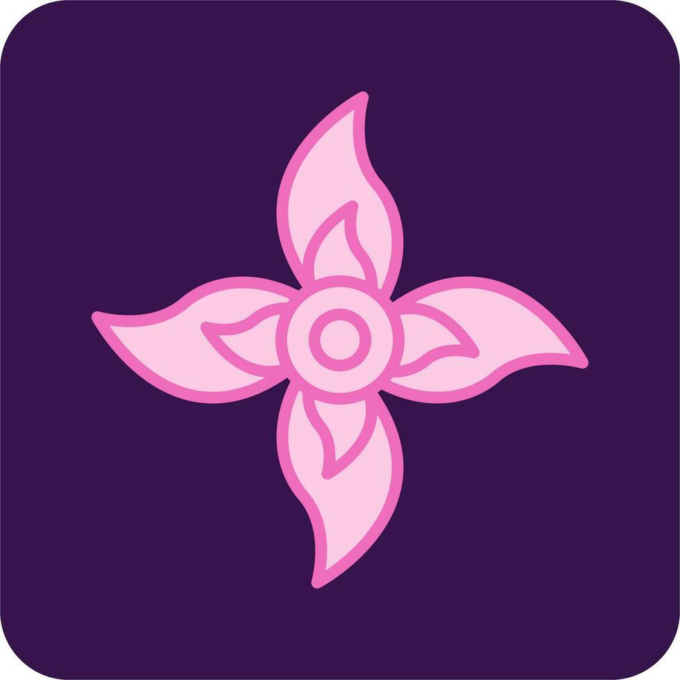 plumeria vector icono