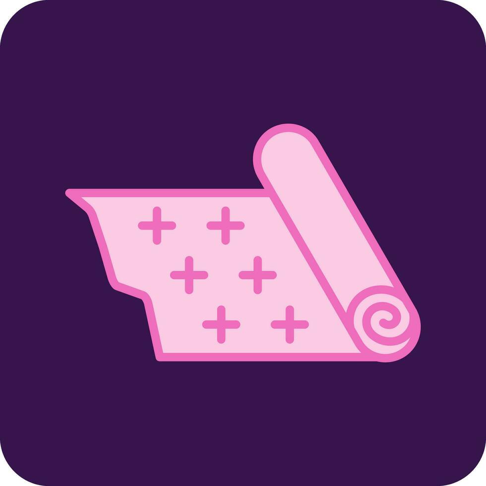 Roll Up Vector Icon