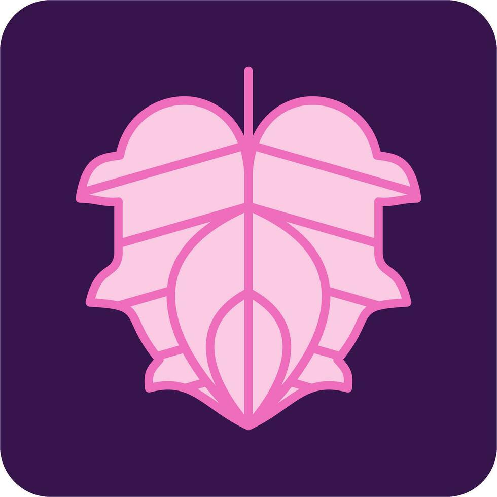 Monstera Leaf Vector Icon