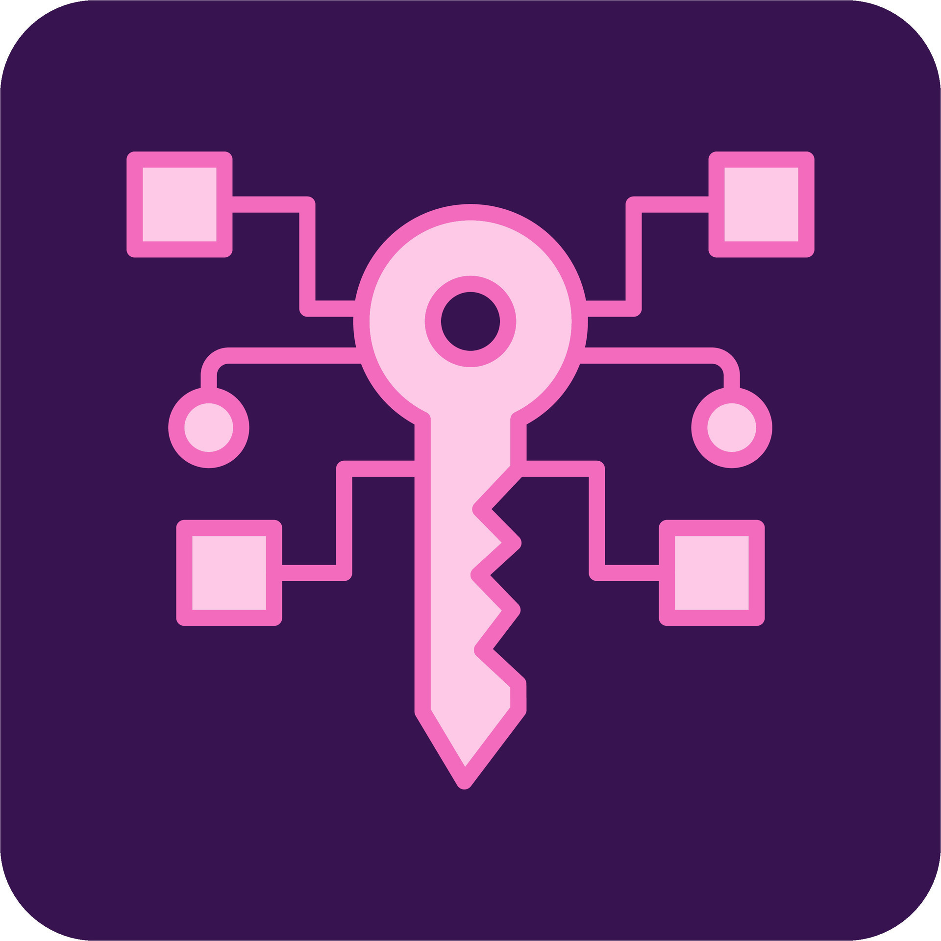 Digital Key Vector Icon 31807111 Vector Art at Vecteezy
