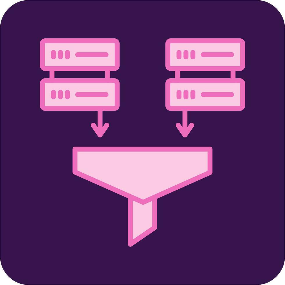 Data Mining Vector Icon
