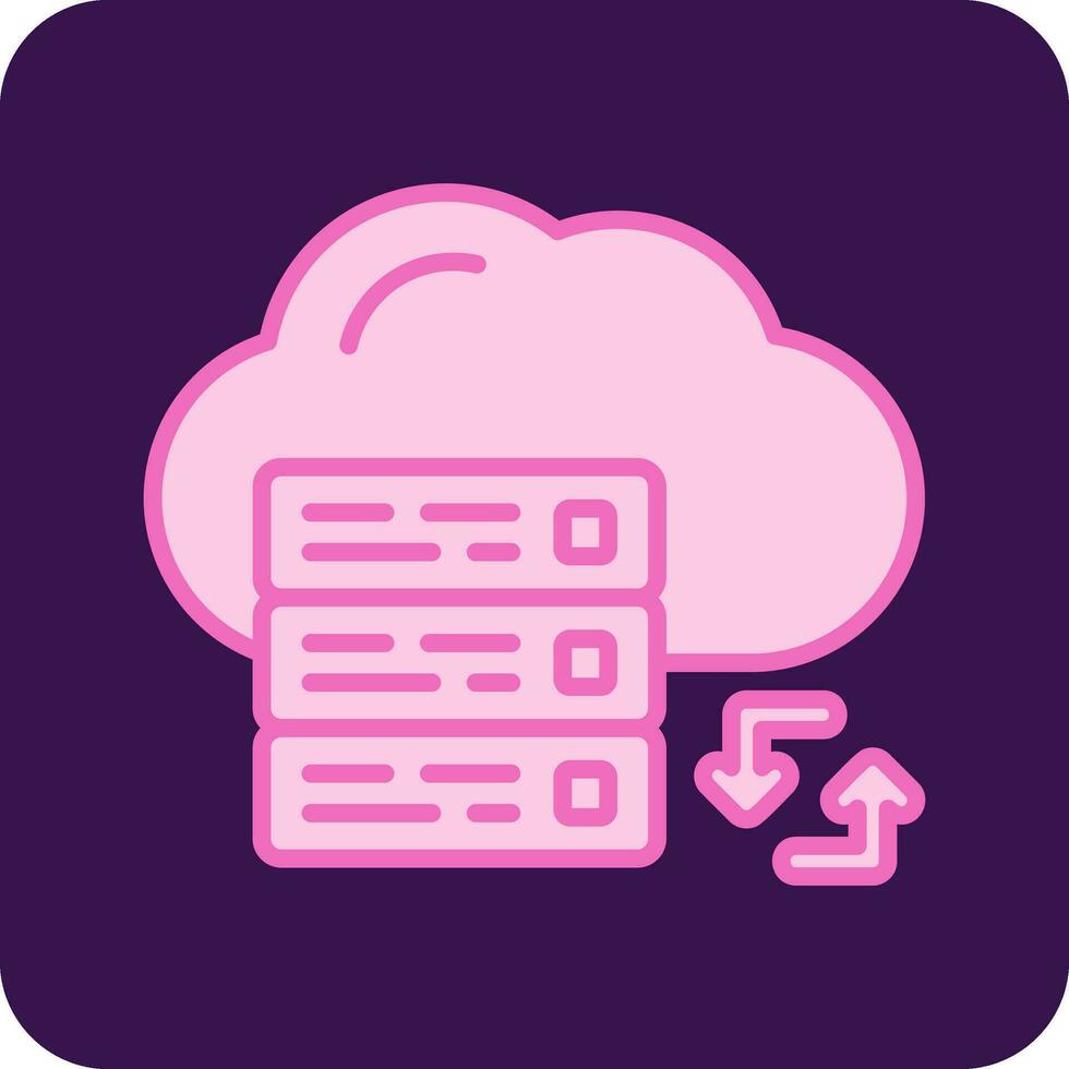 Data Storage Vector Icon
