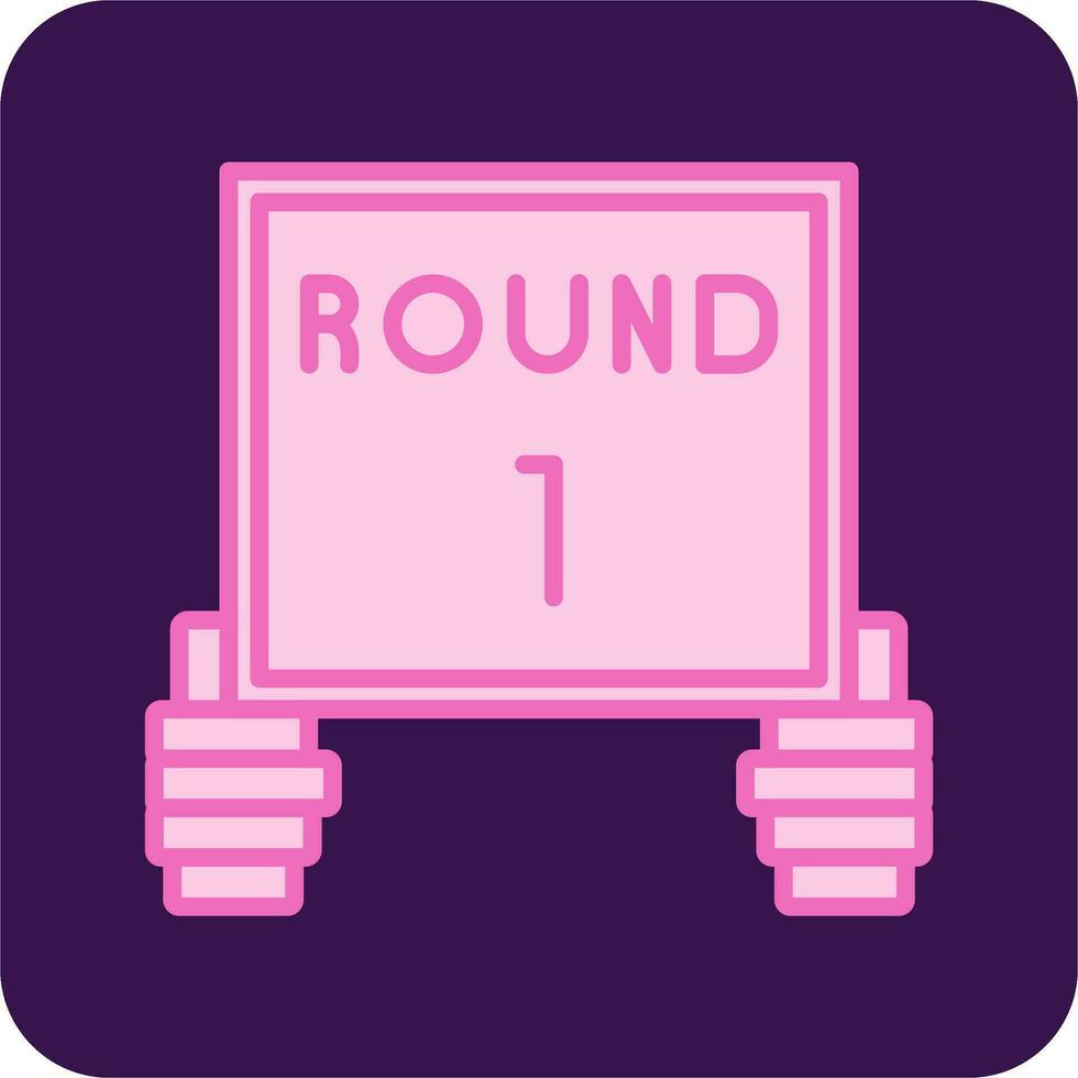 First Round Vector Icon
