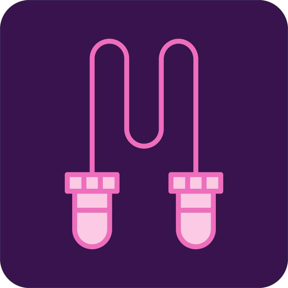 Skipping Vector Icon