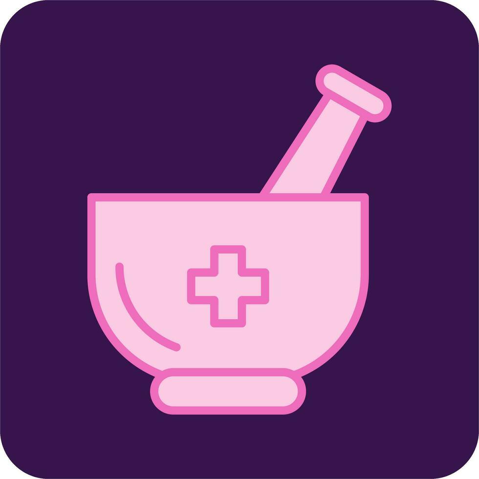 Mortar Vector Icon