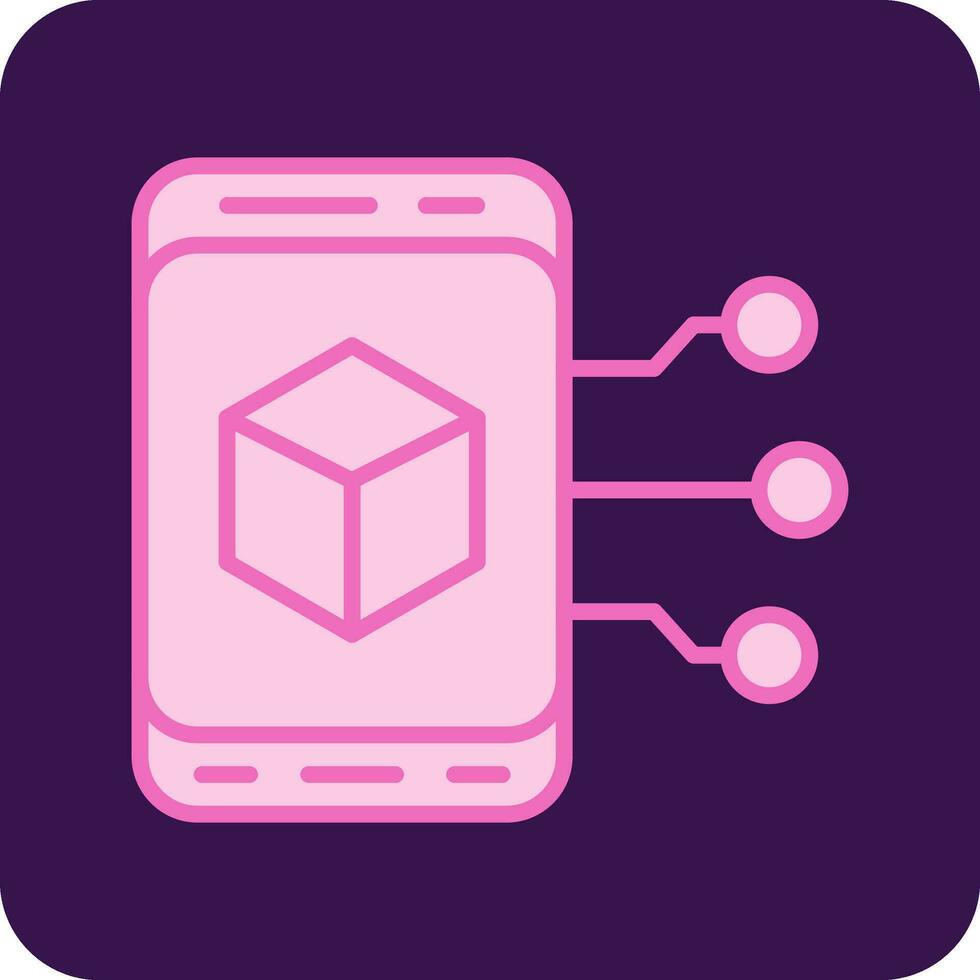 Augmented Reality Vector Icon
