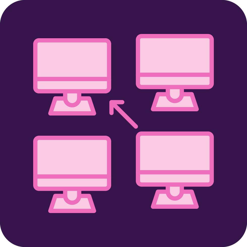 Decentralized Vector Icon