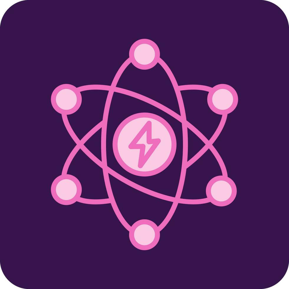 Atomic Energy Vector Icon