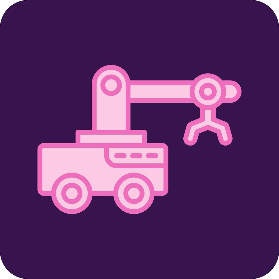 Robot Arm Vector Icon